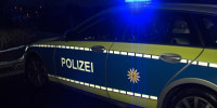 Polizeiauto mit Blaulicht