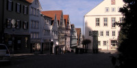 Marktplatz Hechingen mit Rathaus