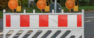 Stra&szlig;ensperrung