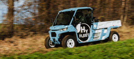 Wasserstoff-Fahrzeug "hyFleet"