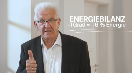 Winfried Kretschmann gibt Tipps zum Energiesparen