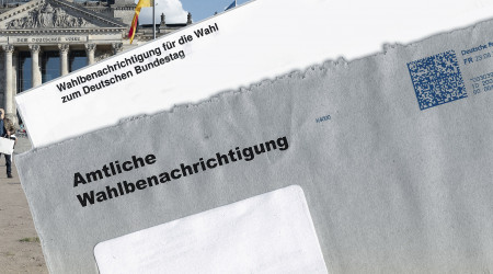 Wahlbenachrichtigung Bundestagswahl