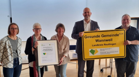 Auszeichnung Gesunde Gemeinde Plus