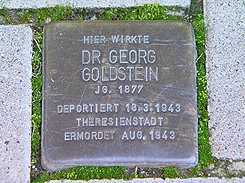 Gedenkstein Georg Goldstein