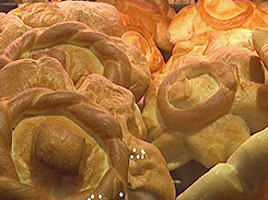 Verschiedene Mutscheln beim B&auml;cker