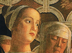 Portrait aus dem 15. Jahrhundert: von Barbara Gonzaga