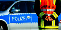 Polizei und Feuerwehr