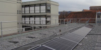 Photovoltaikanlage auf dem Rathausdach