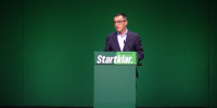 Cem &Ouml;zdemir auf dem Landesparteitag