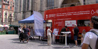 Aufkl&auml;rungsbus der Initiative "Herzenssache Lebenszeit"