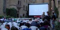 Open Air Kino auf der Burg Hohenzollern