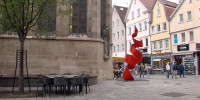 Stadtbrand-Stele in Reutlingen