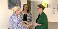 v.l.n.r. Silke Kurz, T&uuml;l?y Schmid, Andrea Wechsler