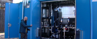 Die Wasserstoffanlage an der Hochschule f&uuml;r Forstwirtschaft