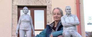 G&ouml;tz und Gisela, Kunstobjekte von Birgit Feil