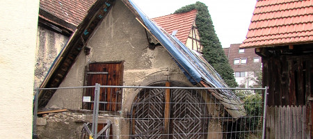 Gedeckter Keller in Metzingen