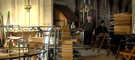 Orgelbau in der Marienkirche