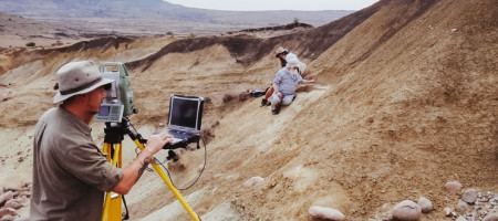 Arch&auml;ologische Ausgrabungen an der Fundstelle Jojosi 6 im Jahr 2024
