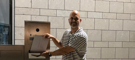 Dr. Christian Majer wirft seine Bewerbung ein