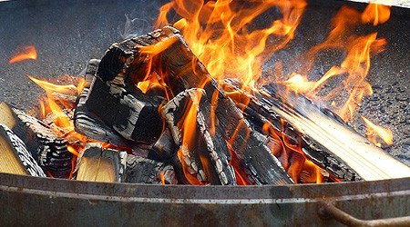 Grillfeuer