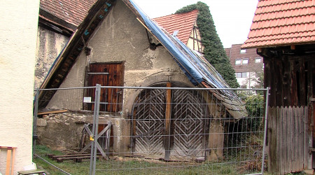 Gedeckter Keller in Metzingen