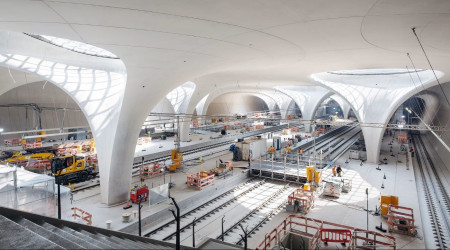 Baustelle Tiefbahnhof Stuttgart 21