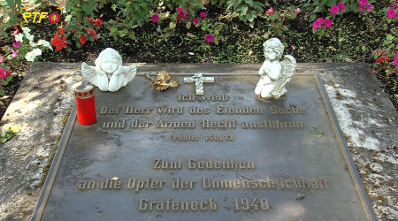 Jugendguides f&uuml;hren durch Grafeneck