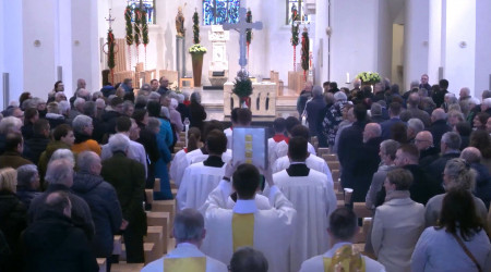 Hochamt im Rottenburger Dom