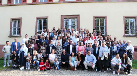 Gruppenbild beim Neub&uuml;rgerempfang in Lautlingen