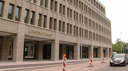 Das neue Landratsamt in Reutlingen